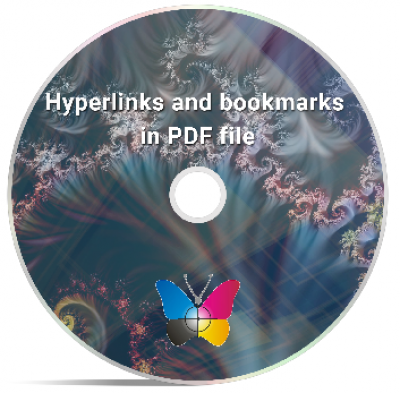 Hyperlinks and bookmarks in PDF