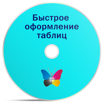 Оформление таблиц